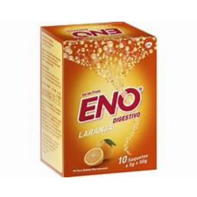 Eno Sal Fruta Laranja 10x5gr