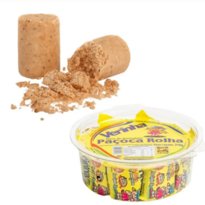 32009 (11) Rolha Verinha Paçoca Amendoim 210 Gr