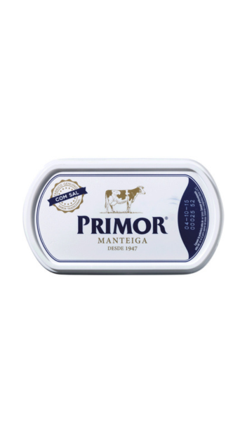 Primor Manteiga Com Sal 250 Gr