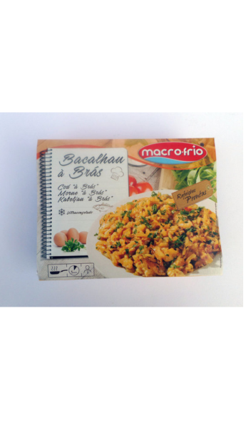 Macrofrio Bacalhau a Brás Covete Cong. 250 Gr