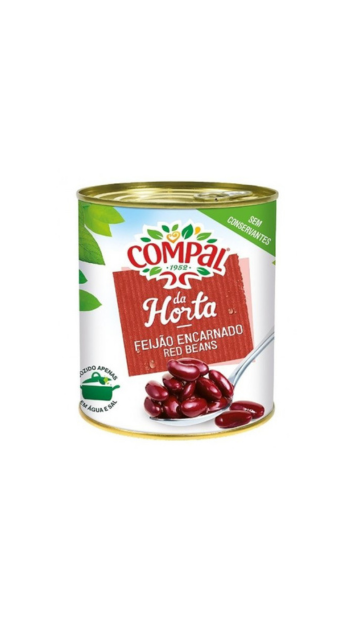 Compal Feijão Encarnado Lata 845 Gr