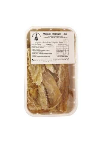 Manuel Marques Migas de Bacalhau Salgado Seco 400 Gr