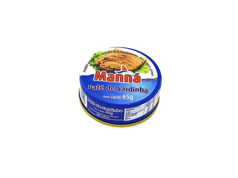 Manna Paté de Sardinha 65 Gr