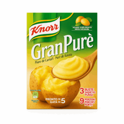 Knorr Pure de Batata 3 x 97 Gr
