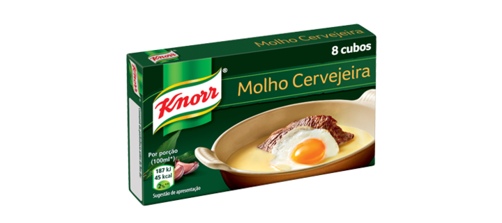 Knorr Molho Cervejeira 8 Cubos 80 Gr
