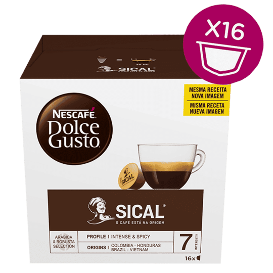 Sical Cafe Dolce Gusto Capsules 16 stuks