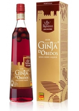Vila das Rainhas Licor Ginja D'Obidos Met Fruit 70 Cl