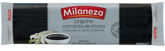 Milaneza Linguine Tinta Com Choco 500 Gr