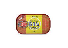 Bom Petisco Atum em Azeite Com Caril 120 Gr