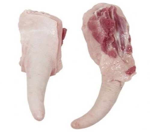 Rabo Suino Varkens Staart Zak Bevroren +/- 1 Kg