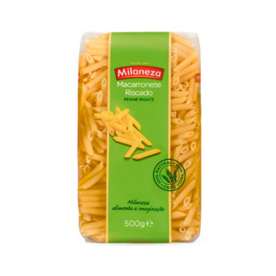 Milaneza Massa Macarronete Riscado 500 Gr
