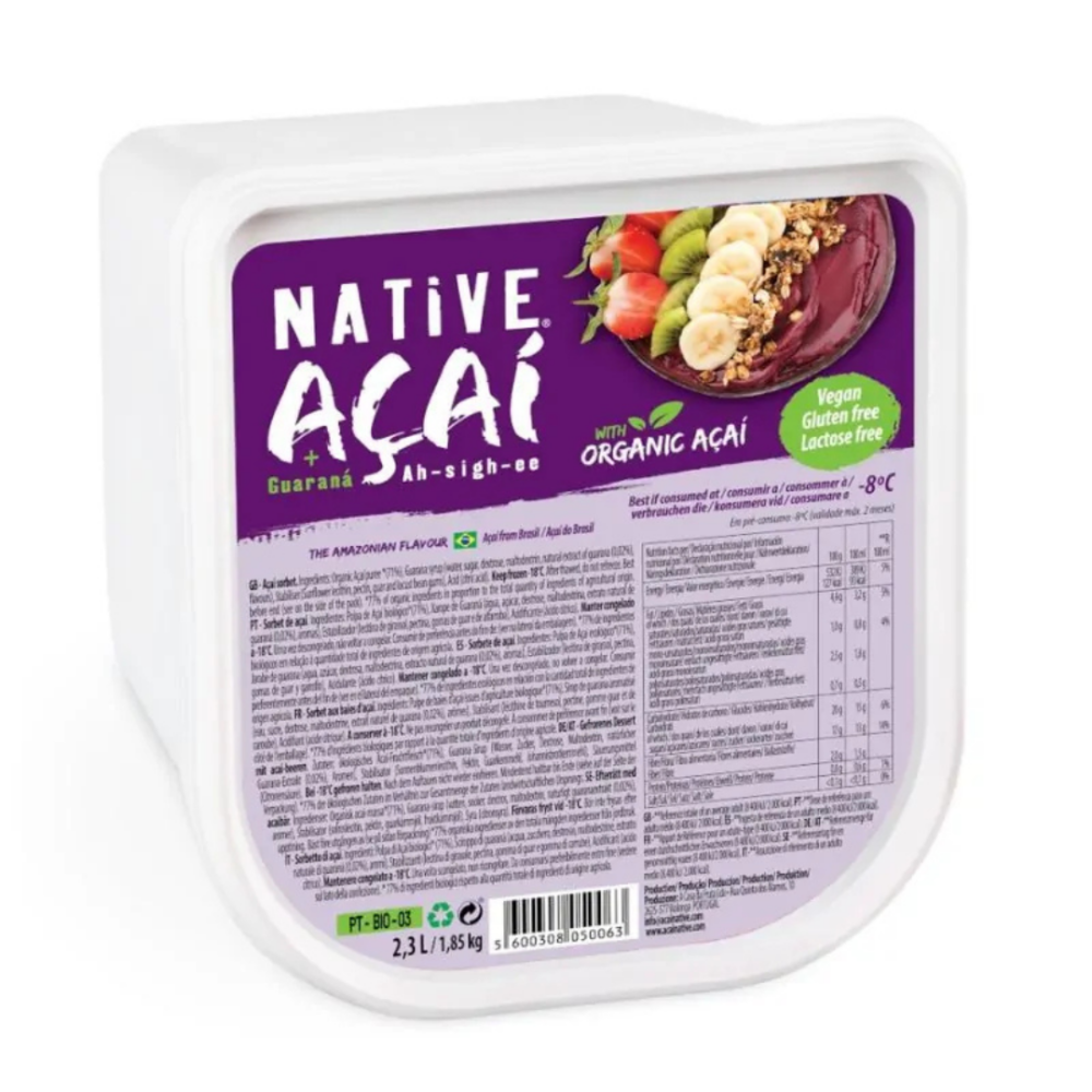 Acai Polpa c/ Xarope Guarana Native 2,30L