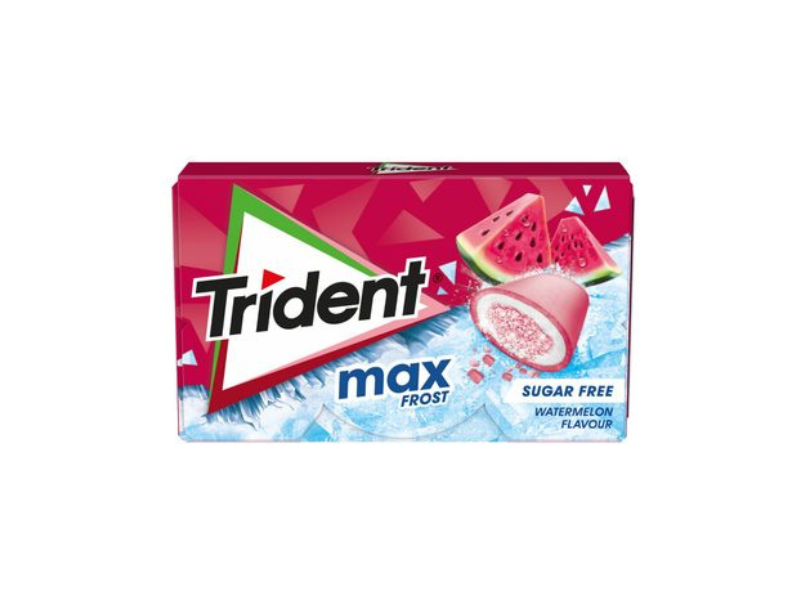 Trident Pastilhas Max Slab Tropical 20 Gr