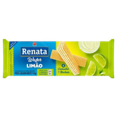 Renata Wafer Limao 115 Gr