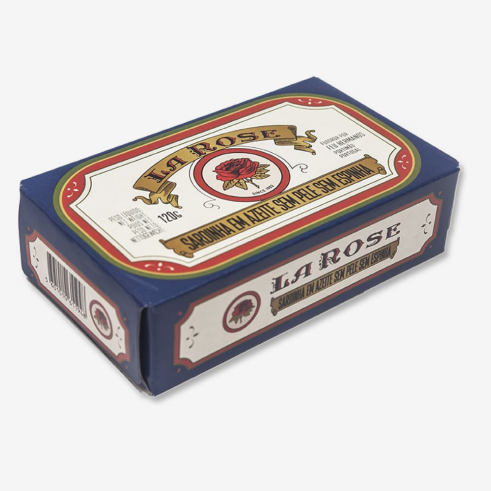 La Rose Sardinhas s/ Pele e s/ Espenha 120gr