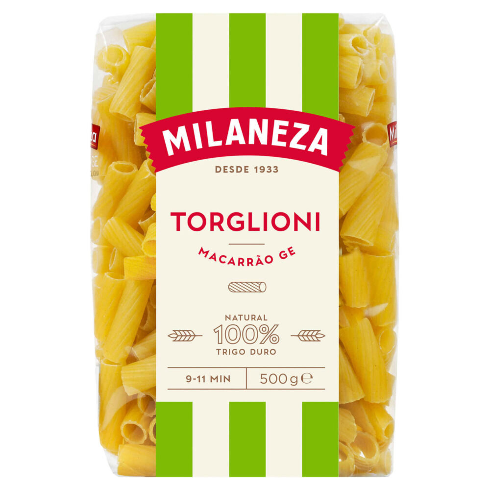 Milaneza Massa Macarrao Grande 500 Gr