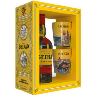 24-x-19 Beirao kit c/ 2 Copos Ceramicas 70cl