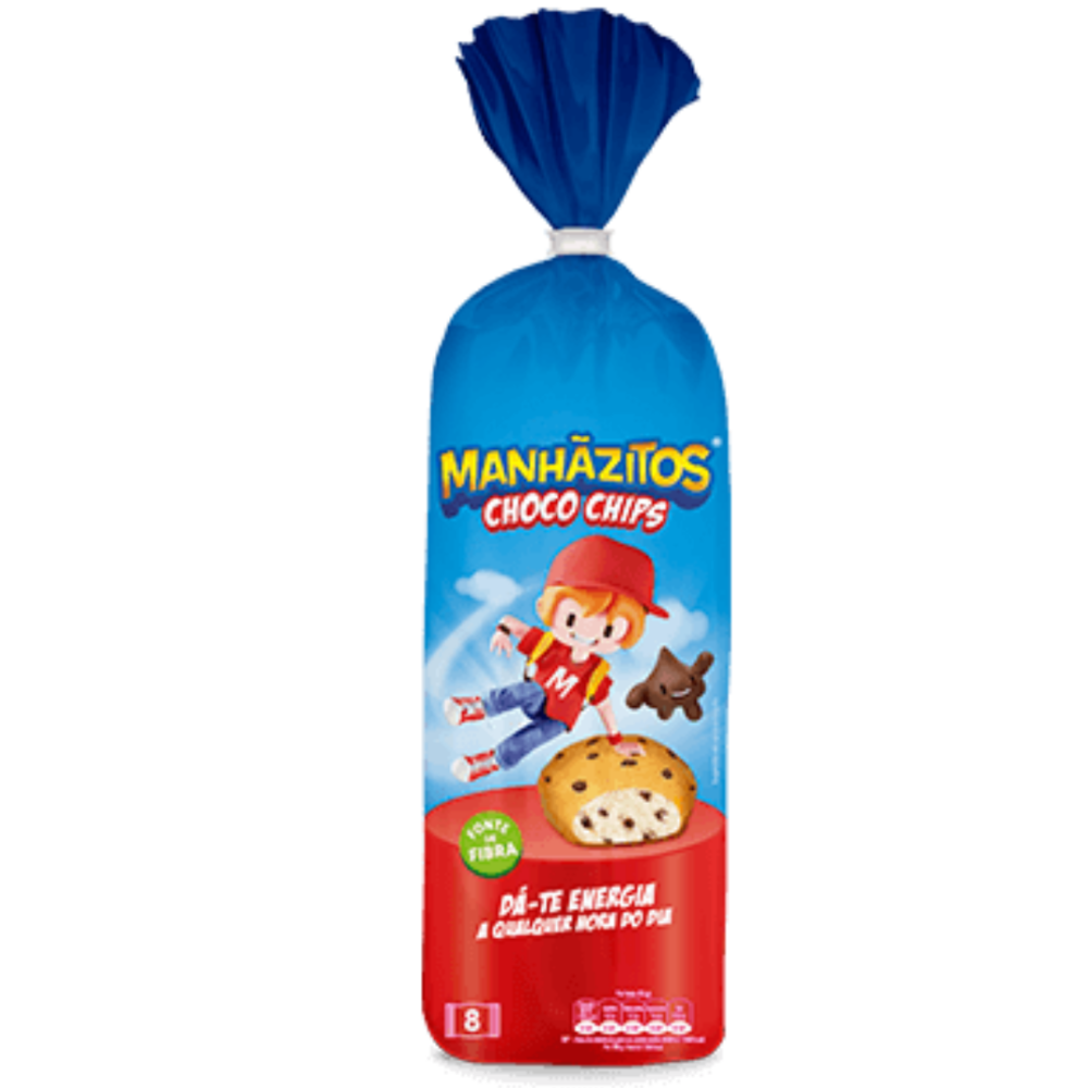 Manhazitos Choco Chips 8un