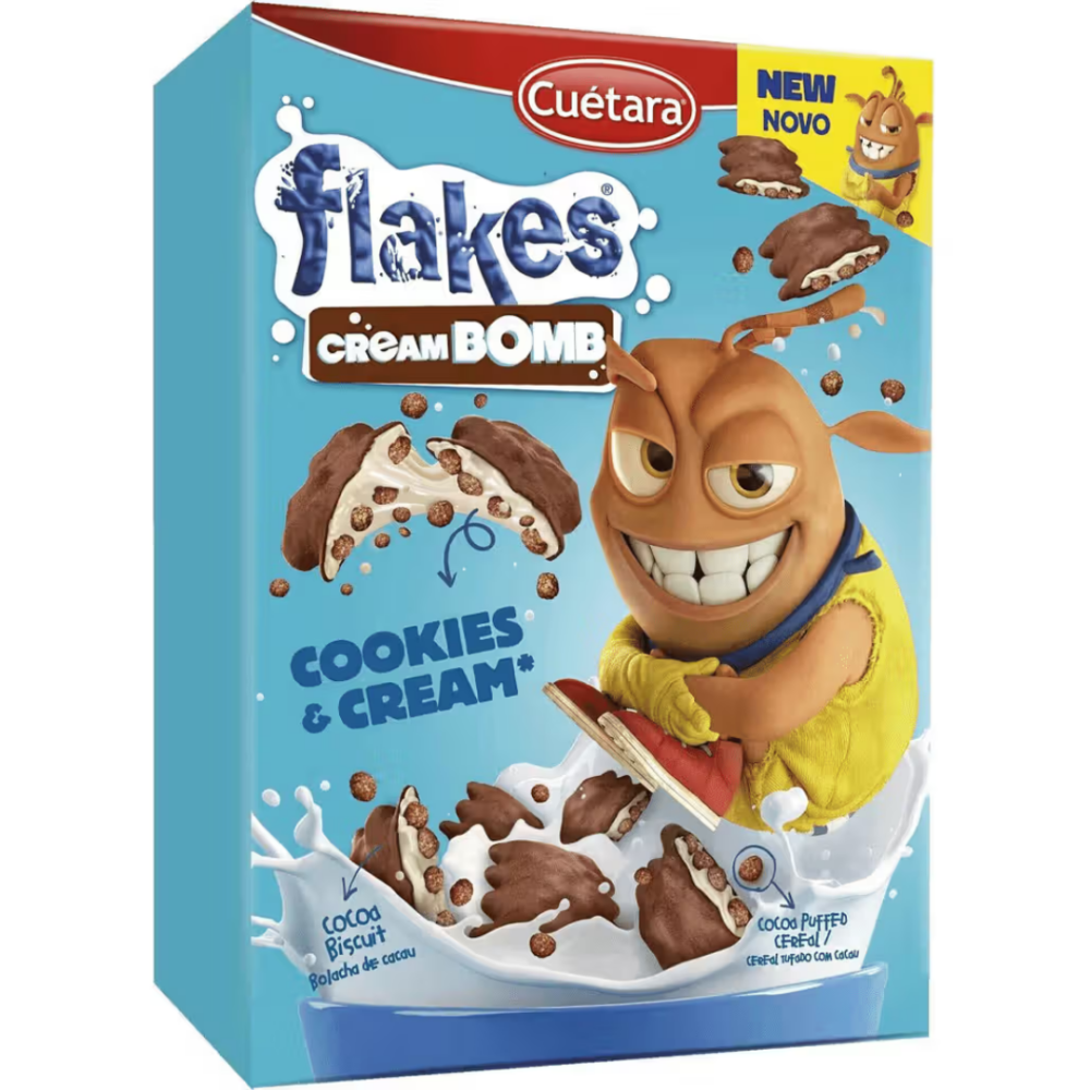 Cuetara Flakes Cream Bomb 350gr