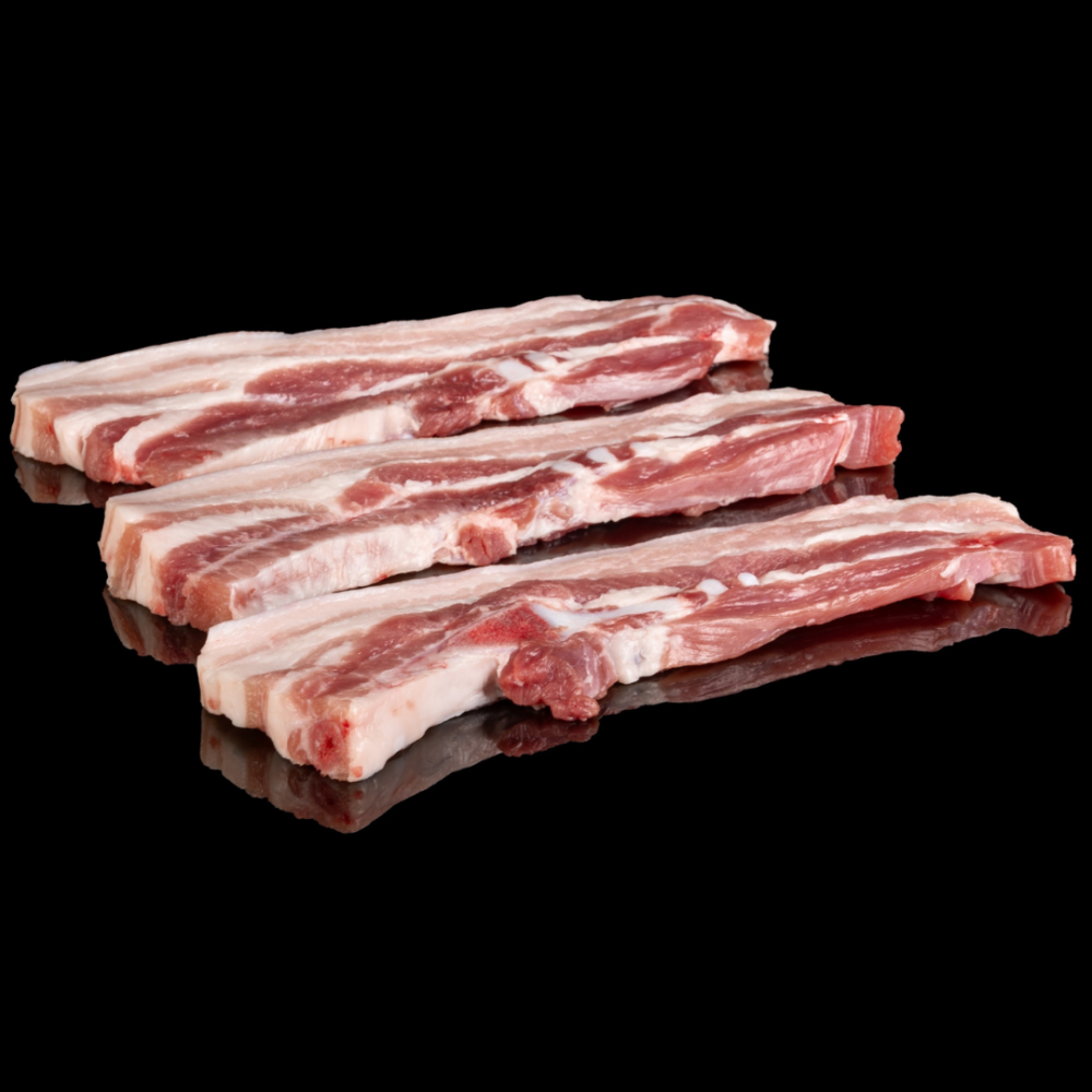 24 x - 2026-03-30T162421.541 Gandara Suino Tiras Entremeada Cong. +/- 250gr