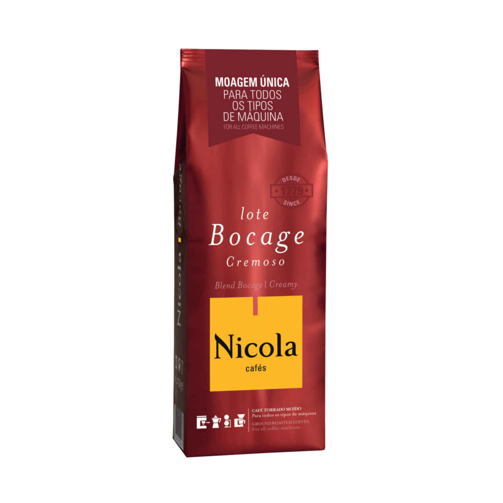Nicola Café Lote Bocage Moagem 250 Gr