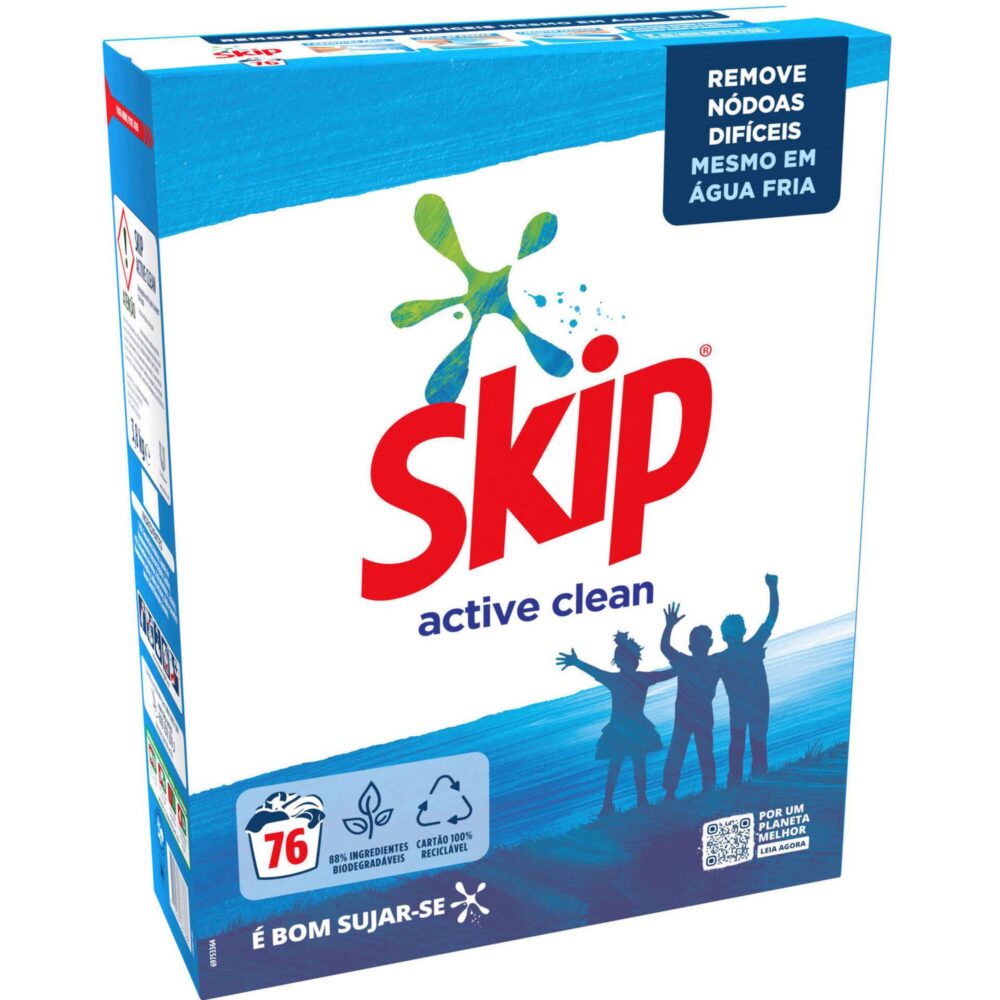 Skip Em Po Detergente 76 Doses