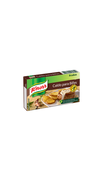 Knorr Caldo Para Bifes 8 Cubos 80 Gr