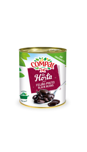 Compal Feijão Preto Lata 845 Gr