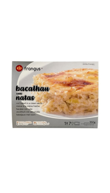 Frangus  Bacalhau c/ Nata  350 Gr