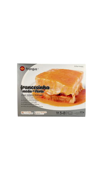 Frangus Francesinha a Moda do Porto Covete Cong. 500 Gr