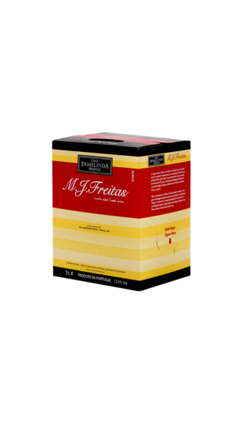 MJ Freitas Rose Wijn Bag in Box 5 Ltr. met tapkraan.