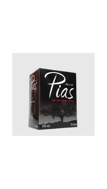 Alma De Pias Rode wijn Bag in Box 5 Ltr. tapkraan