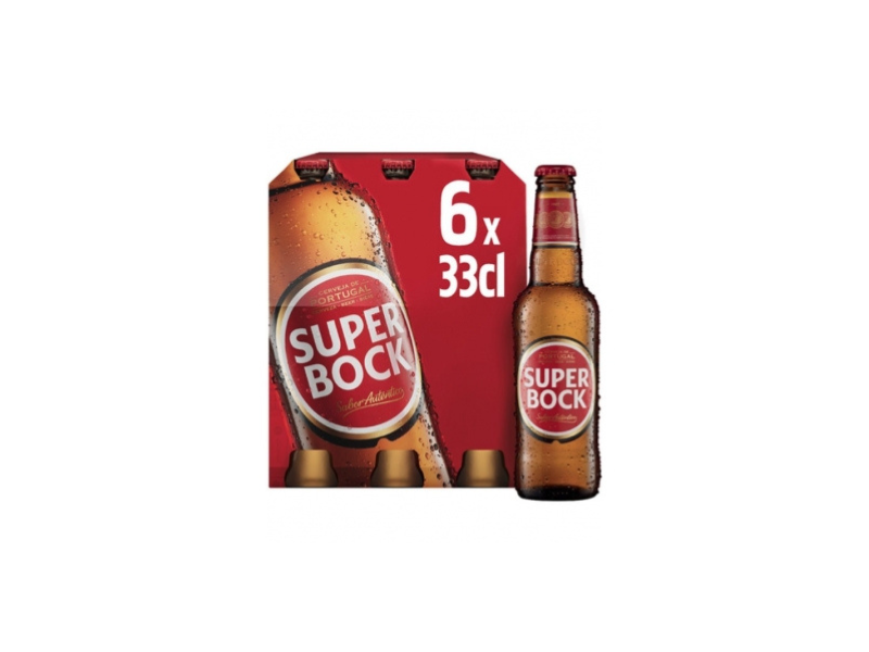 Super Bock Bier 33 cl