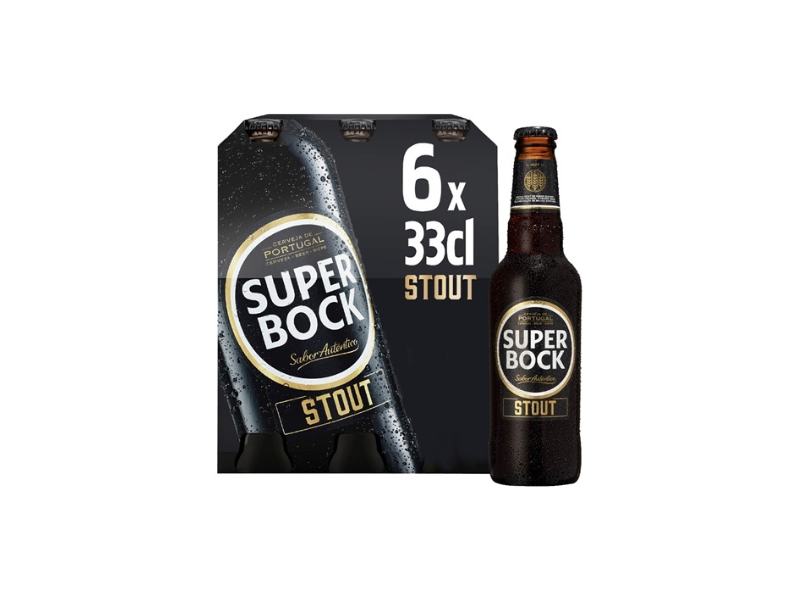 Super Bock Stout Bier Preta 25 cl