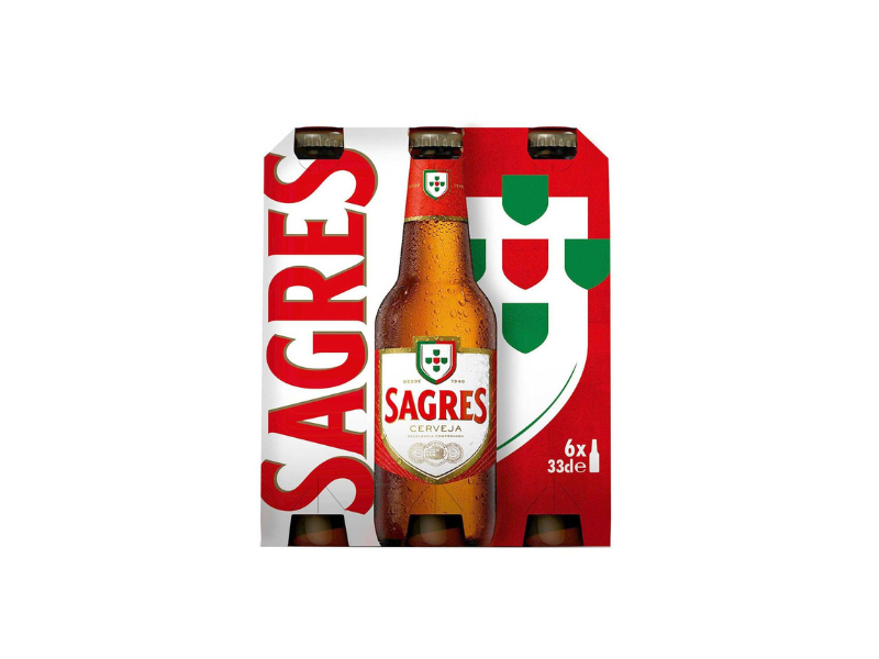 Sagres Bier 33 Cl