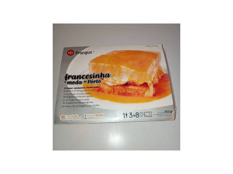 Frangus Francesinha a Moda do Porto Covete Cong. 500 Gr
