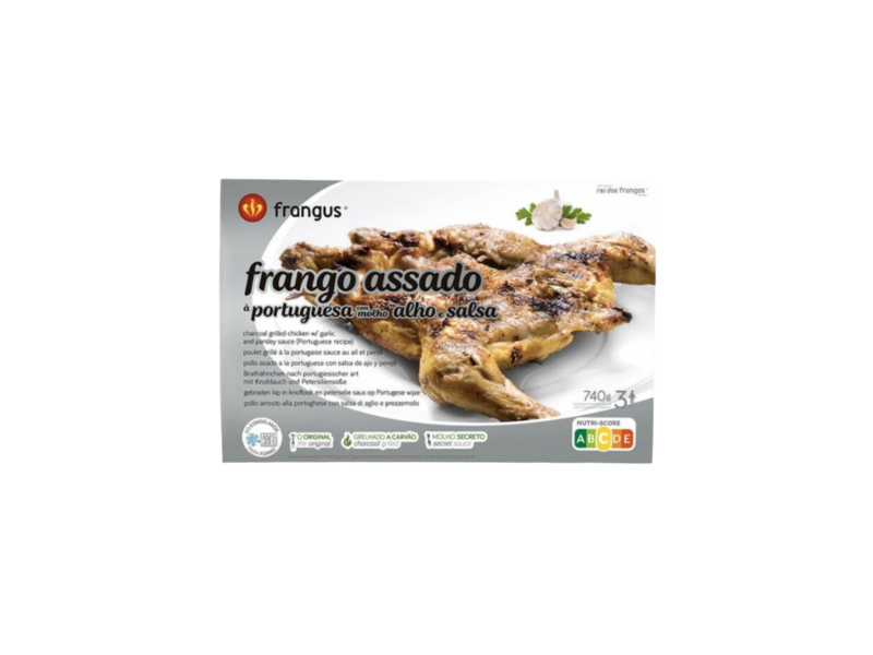 Frangus Frango Assado na Brasa molho Alho e Salsa Covete Cong. 740 Gr