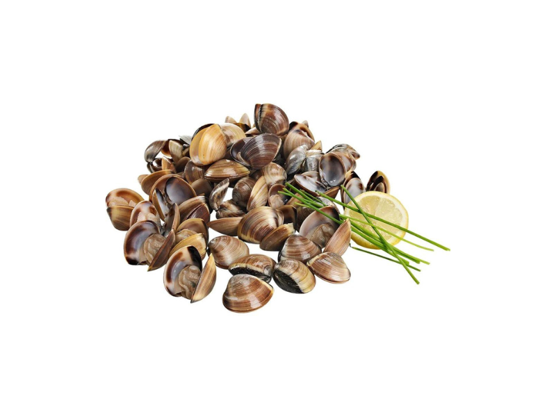 Amêijoa Castanhas 60-80 Cong. Saco 1 Kg