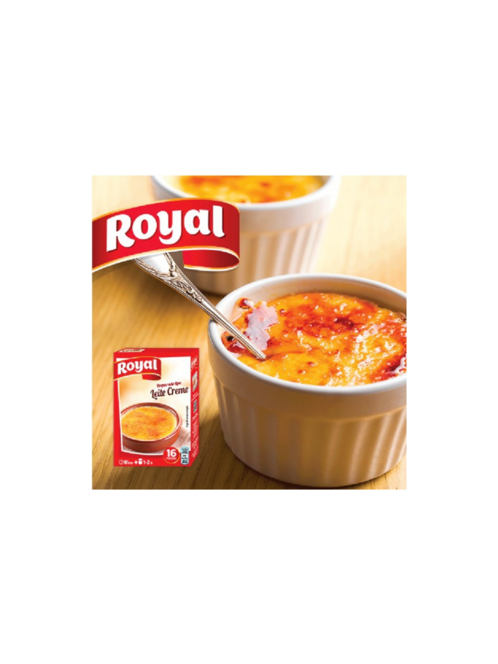 Royal Leite Creme 4 x 23 Gr