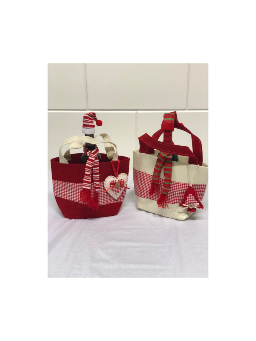 Saco Presente Natal 1 / 2 Garrafas