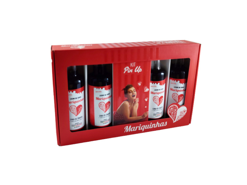 Mariquinhas Ginja Zonder Fruit Conjunto Pin-Up 4 x 4 Cl