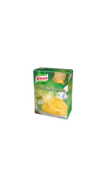 Knorr Gran Pure de Batata 3 x 75 Gr