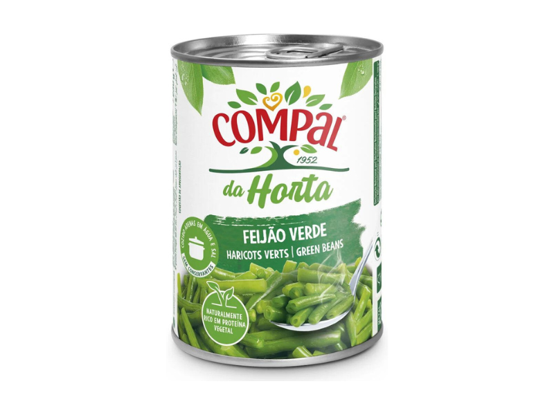 Compal Feijao Verde 410 Gr
