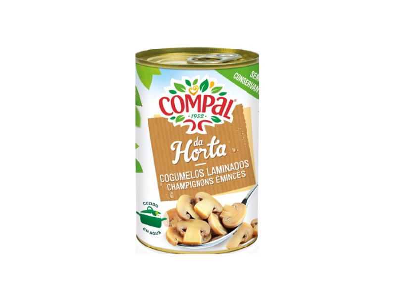 Compal Cogumelos Cortados 290 Gr