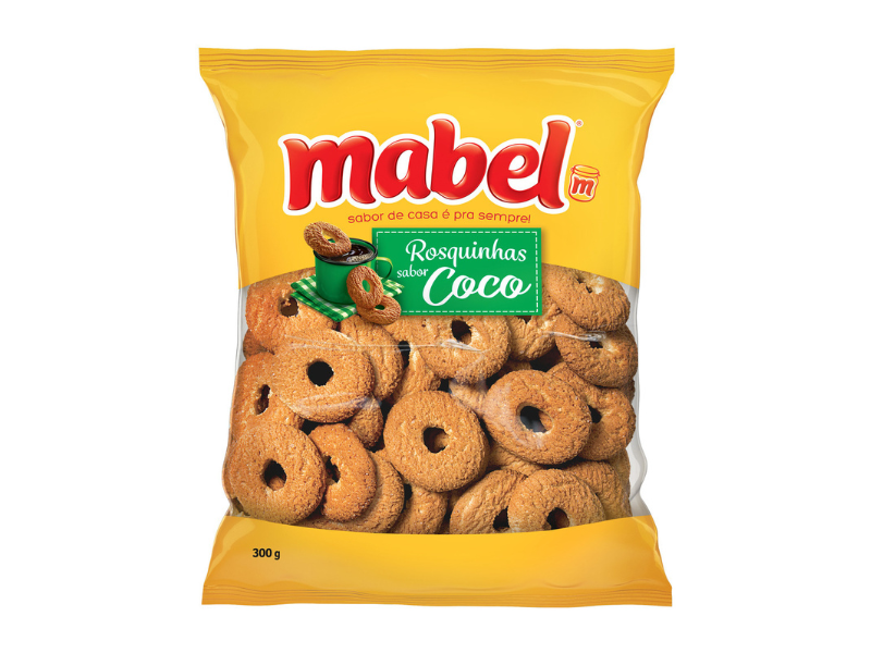 Mabel Rosquinhas de Coco 300 Gr
