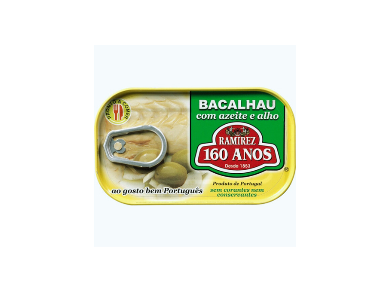 Ramirez Bacalhau com Azeite e Alho 120 Gr