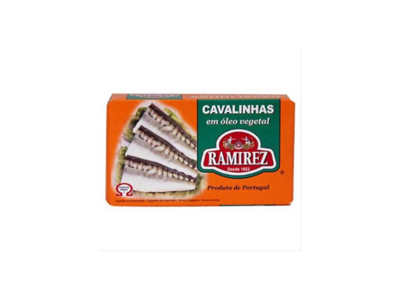 Ramirez Cavalhinhas em Oleo Vegetal 120 Gr