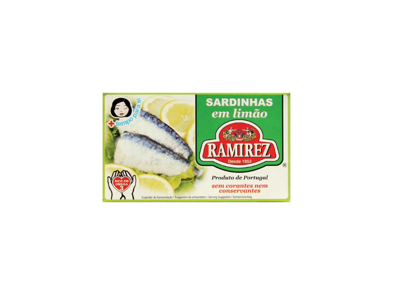 Ramirez Sardinha Com Limão 125 Gr