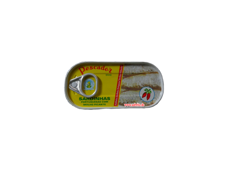 Sardinhas Pescador Portuguesas Em Oleo Picante 56g