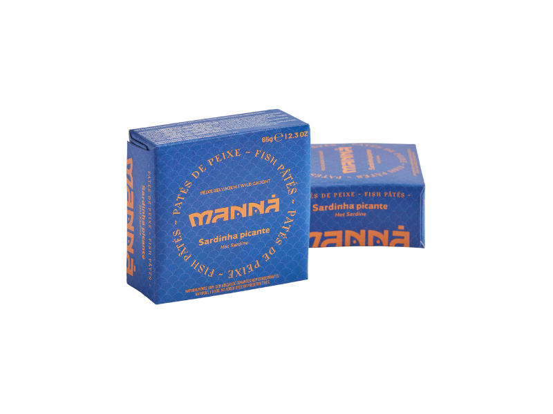 Manna Pate de Sardinha Picante 65 Gr
